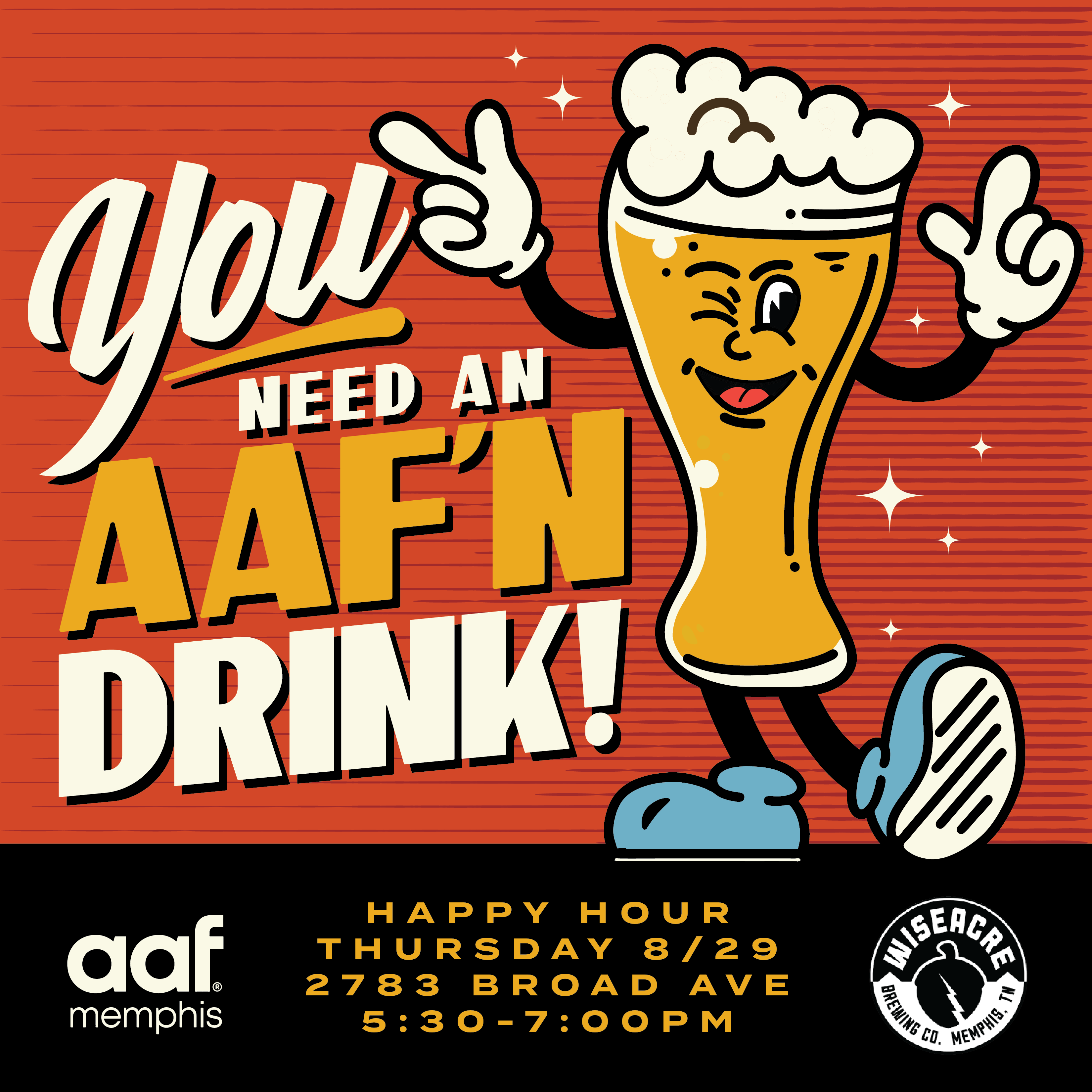 August Happy Hour - August 29th | AAF Memphis