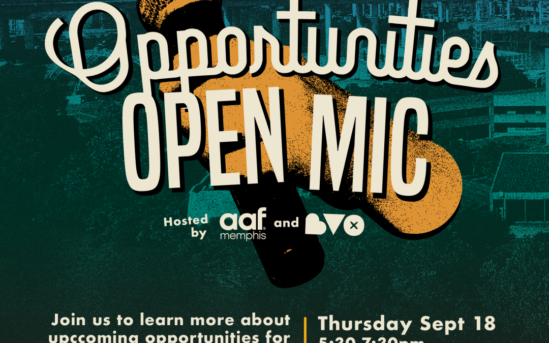 Opportunities Open MicCommunity engagement eventThurs Sept. 18, 5:30 p.m. – 7:30 p.m.